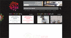 Desktop Screenshot of jourdelaterre.tv